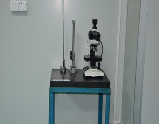 Product testing equipment (microscope, digital display height gauge)